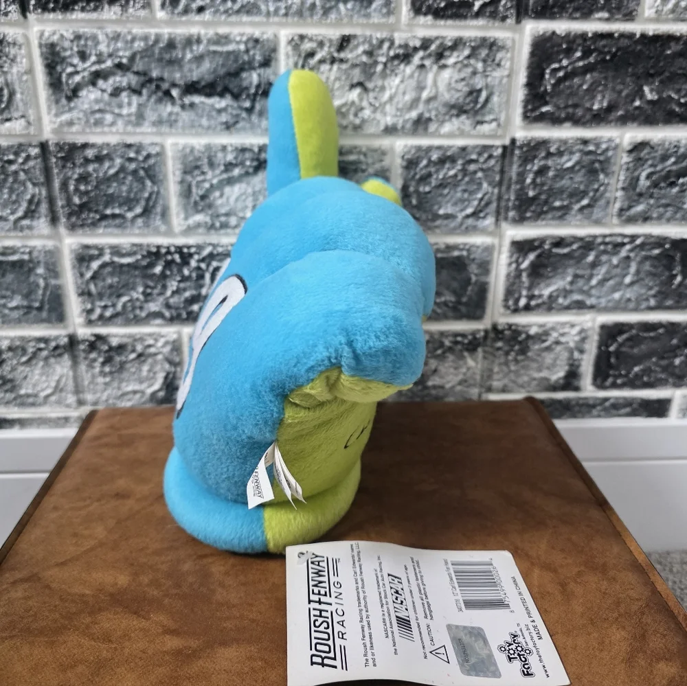 Nascar Carl Edwards Roush Fenway Blue Foam Finger Plush Toy